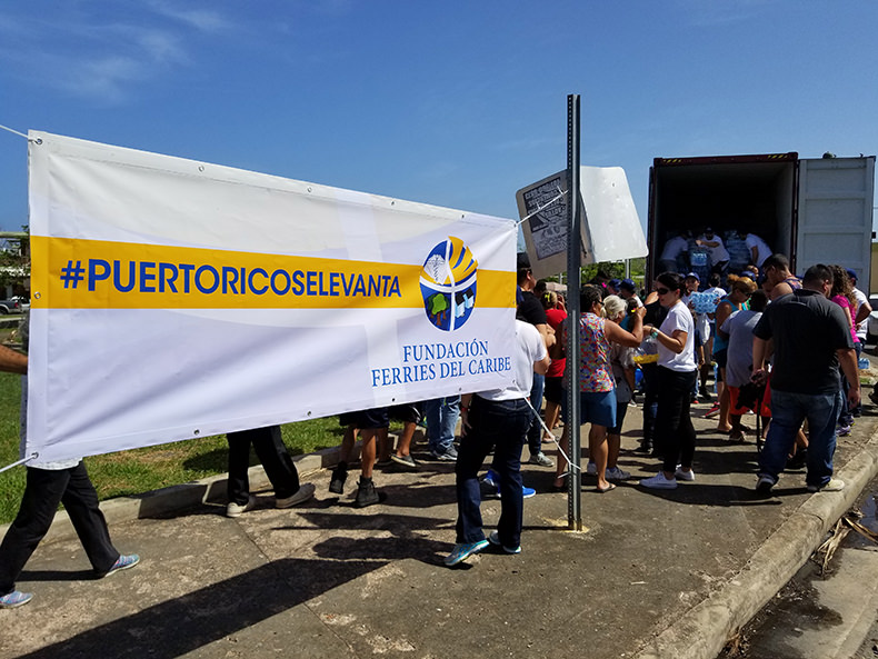 Fundación Ferries del Caribe ha ayudado a alrededor de 7,200 familias